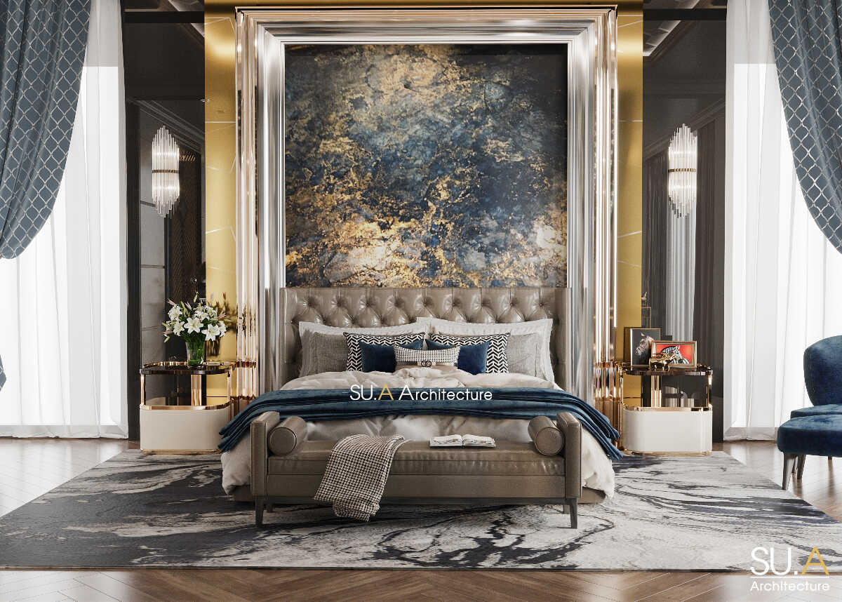 Thiết kế phòng ngủ của Villa Luxury