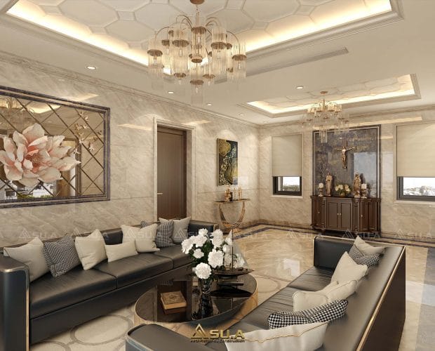 Thiết kế nội thất biệt thự hiện đại